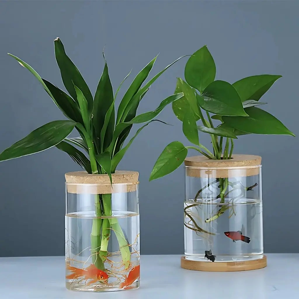 Clara Hydroponic Glass Vase