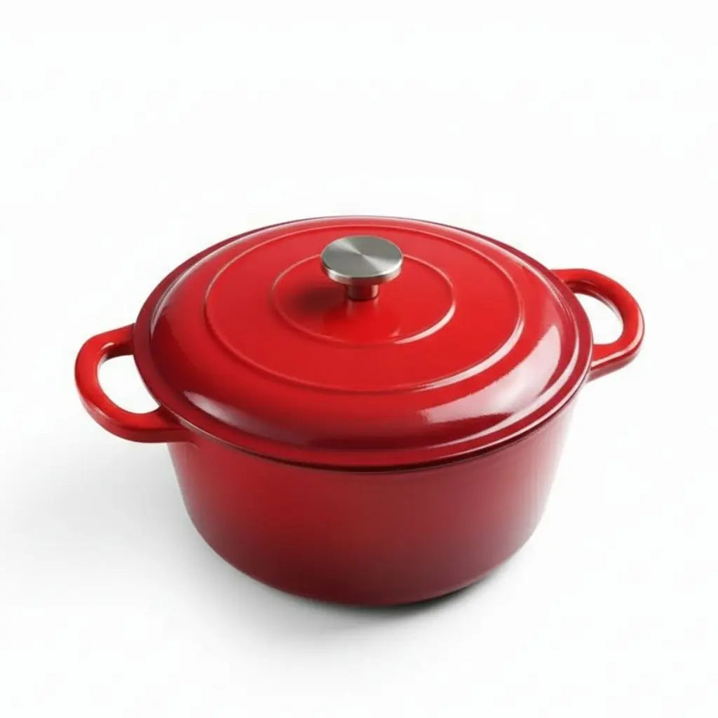 Clara Cast Iron Soup Pot With Enamel Coating