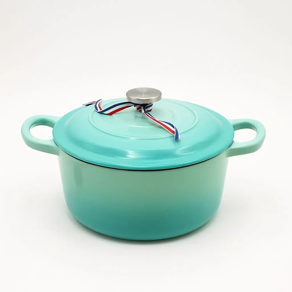 Clara Cast Iron Soup Pot With Enamel Coating