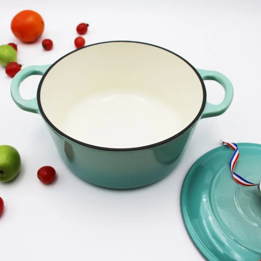 Clara Cast Iron Soup Pot With Enamel Coating