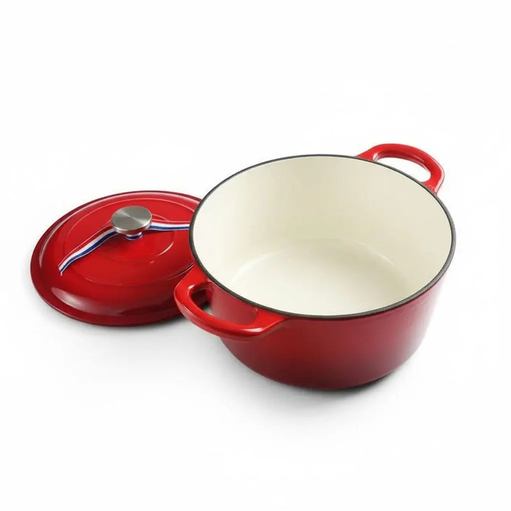 Clara Cast Iron Soup Pot With Enamel Coating
