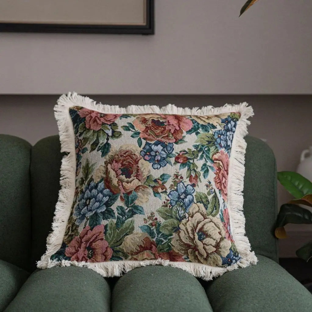 Noah American Jacquard Tassel Pillowcase