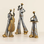 Jazz Musician Figurine Sculptures