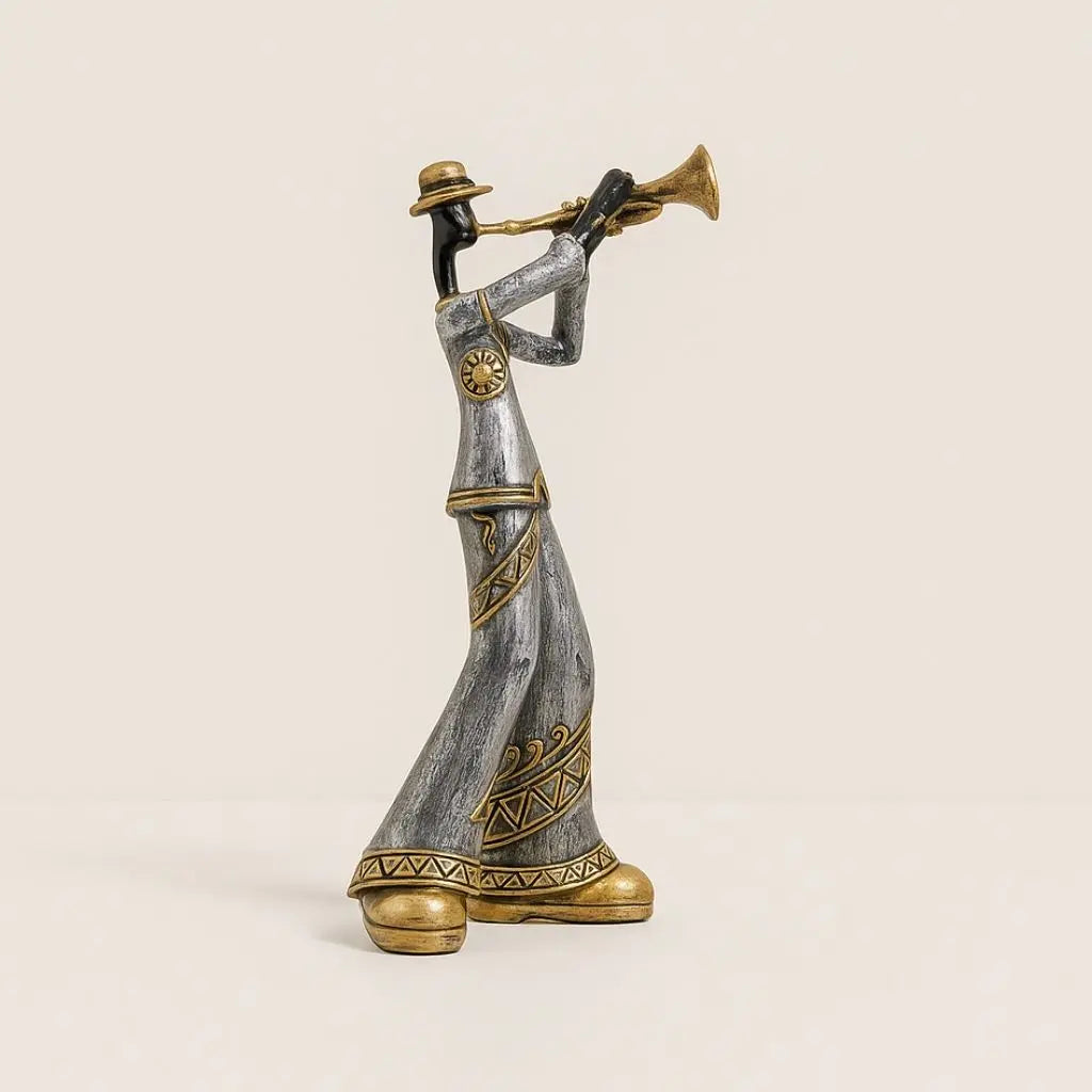 Jazz Musician Figurine Sculptures