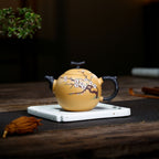 Yixing Handcrafted Purple Sand Clay Teapot