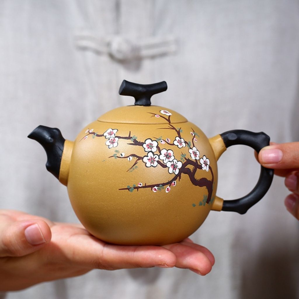 Yixing Handcrafted Purple Sand Clay Teapot