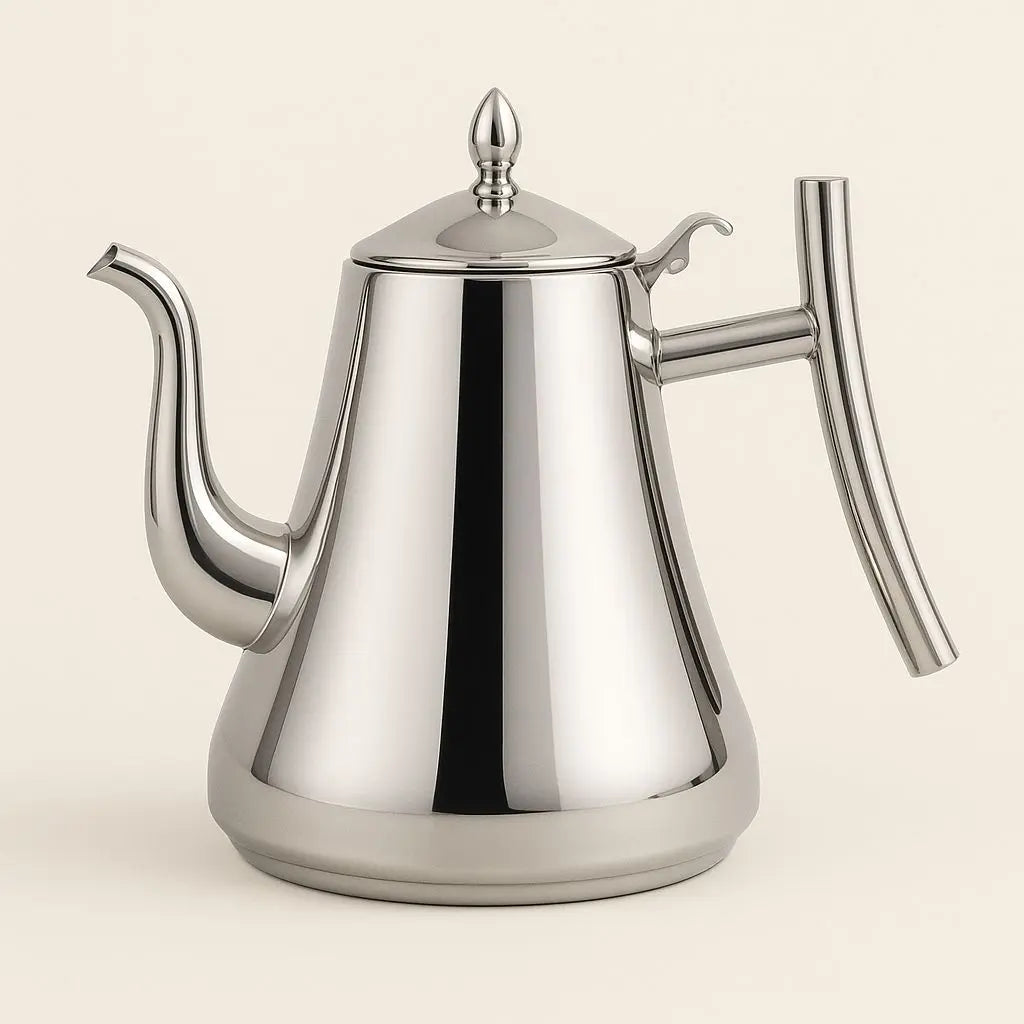 Evan Stainless Steel Coffee Pot – Modern Pour-Over Kettle