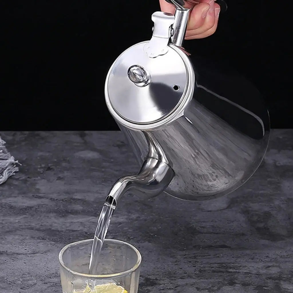 Evan Stainless Steel Coffee Pot – Modern Pour-Over Kettle