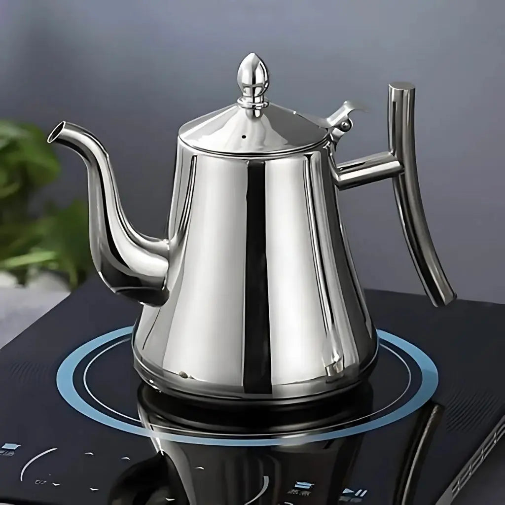 Evan Stainless Steel Coffee Pot – Modern Pour-Over Kettle