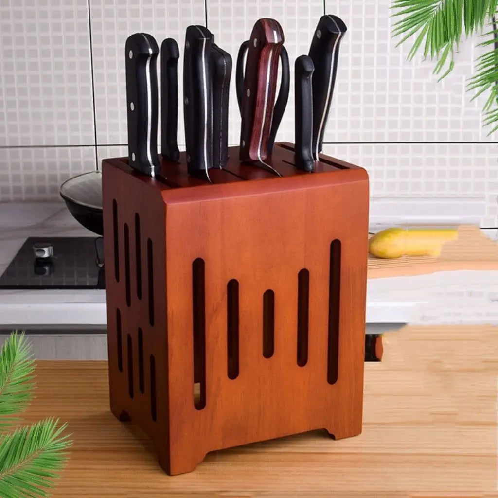 Grant Wooden Knife Holder – Ventilated Kitchen Block