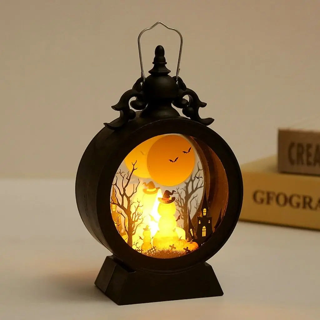 Midnight Glow - Retro Halloween Lantern
