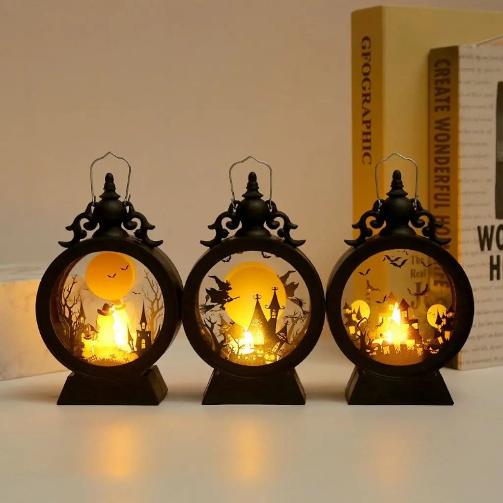 Midnight Glow - Retro Halloween Lantern