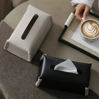Rachel Leather Tissue Box Cover