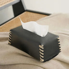 Rachel Leather Tissue Box Cover