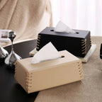 Rachel Leather Tissue Box Cover