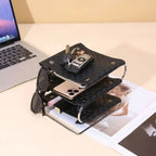 Liora Multi-Tier Leather Organizer
