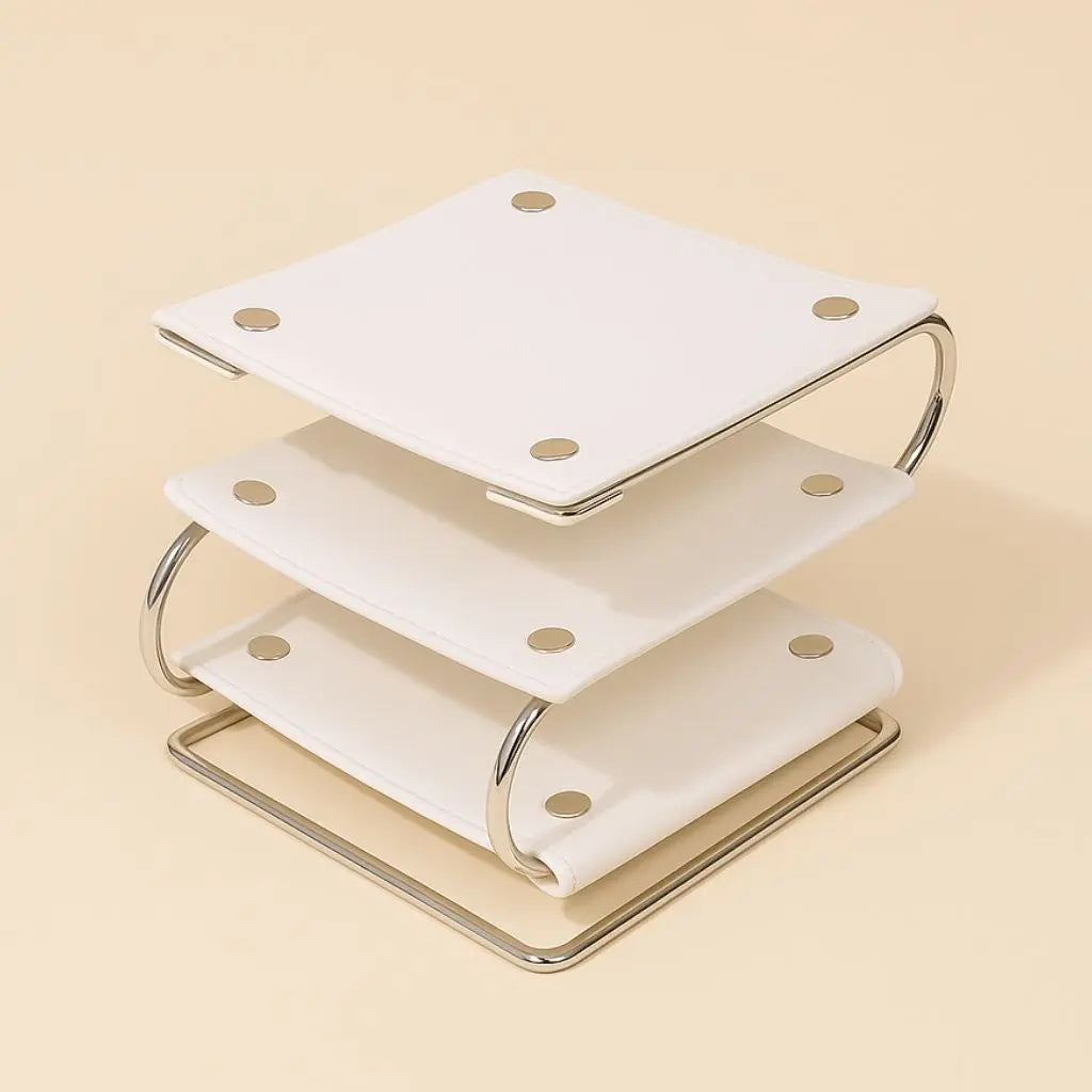Liora Multi-Tier Leather Organizer