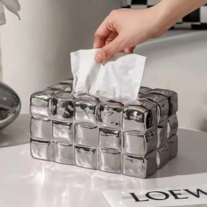Luca Puffy Handkerchief Box