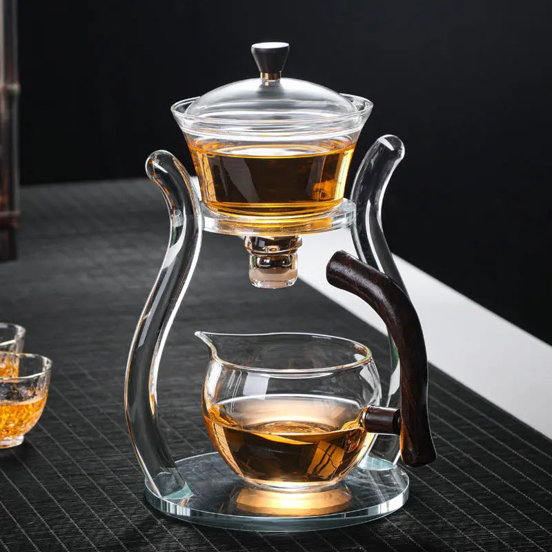 Luminara Semi-Automatic Glass Tea Set