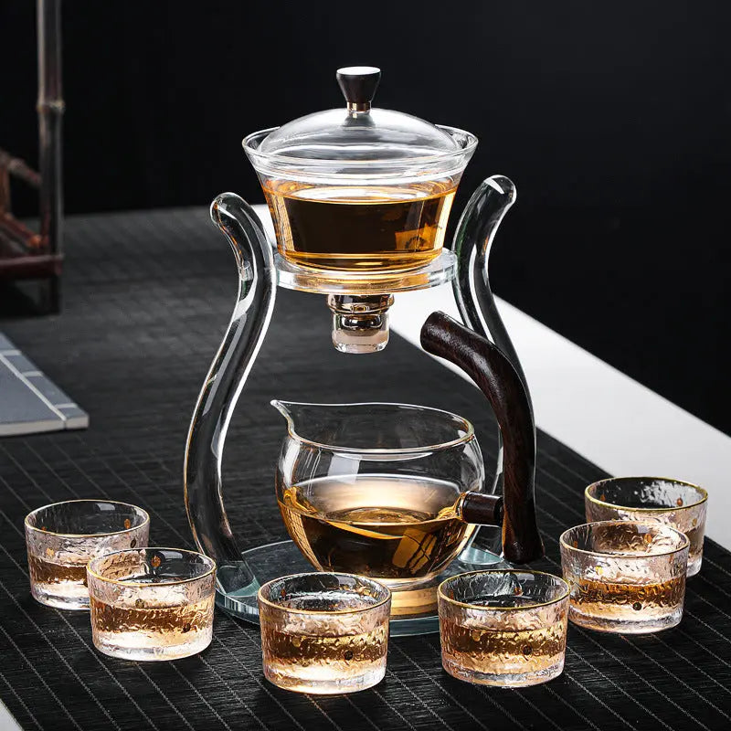 Luminara Semi-Automatic Glass Tea Set