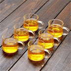 Luminara Semi-Automatic Glass Tea Set