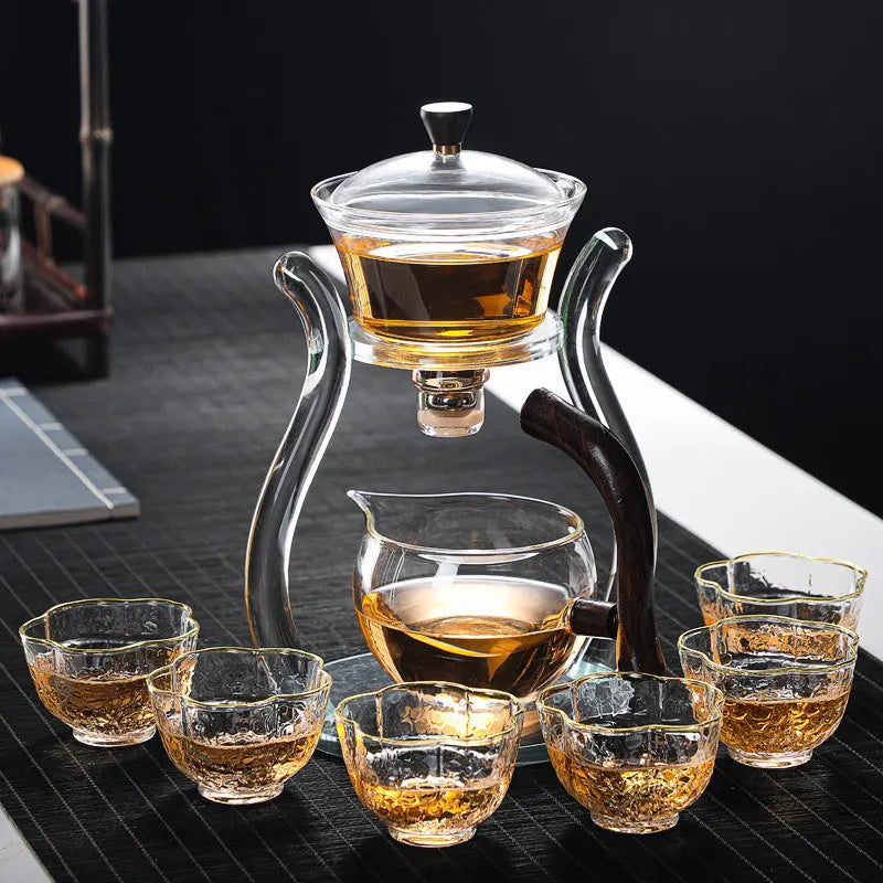 Luminara Semi-Automatic Glass Tea Set