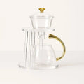 Borosio Glass Semi-Automatic Heat-Resistant Infuser Teapot