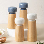 Evelyn Ceramic & Wood Pepper Grinder – Manual Spice Mill