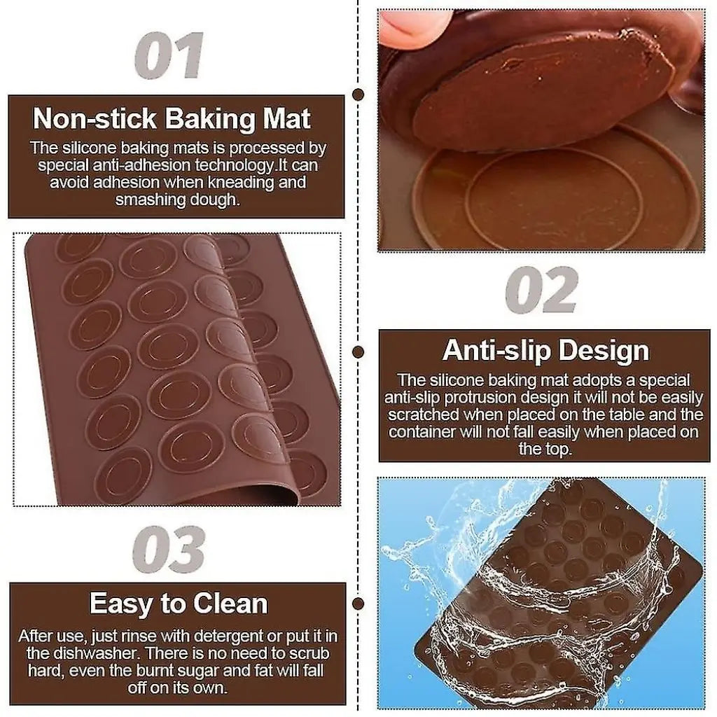 Callum Silicone Non-Stick Macaron Baking Mat