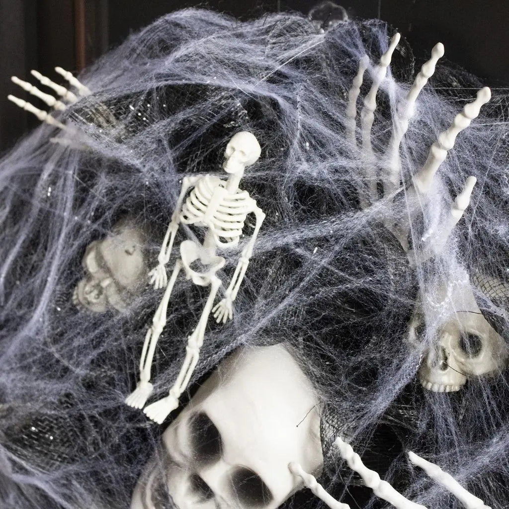 Damien Skull Halloween Mesh Garland