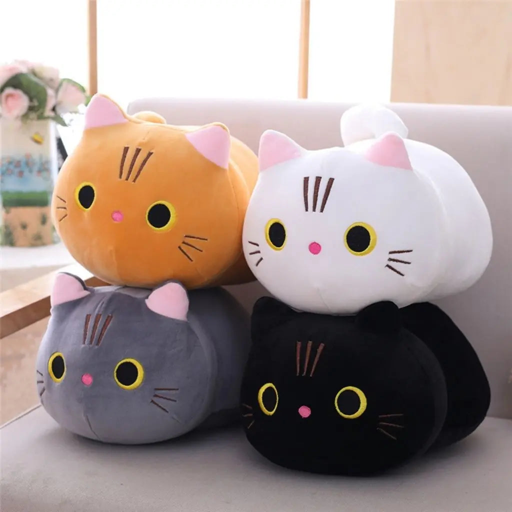 Mimi Plush Cat Pillow