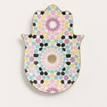 Mosaic Hamsa Ceramic Tray