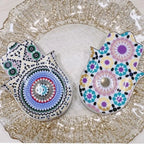 Mosaic Hamsa Ceramic Tray