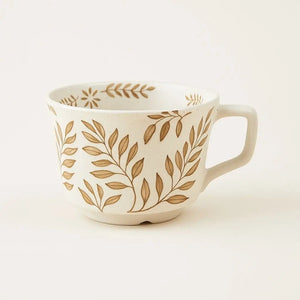 Minimalist Nordic Hand-Painted Ceramic Mug