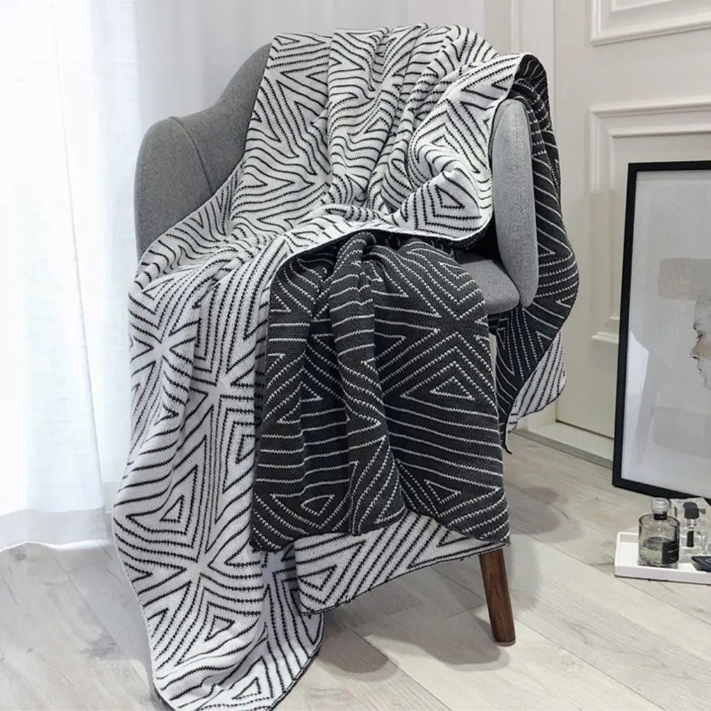 Logan Nordic Knit Blanket