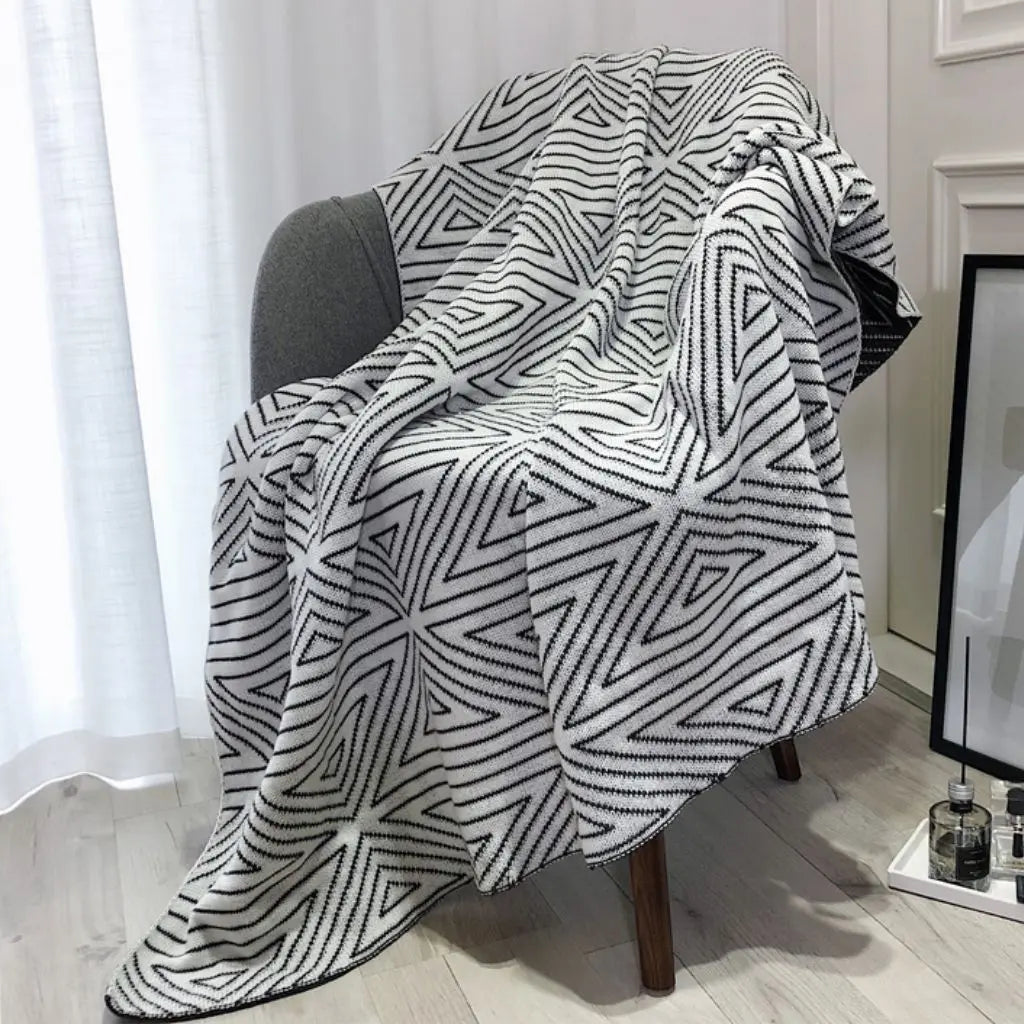 Logan Nordic Knit Blanket