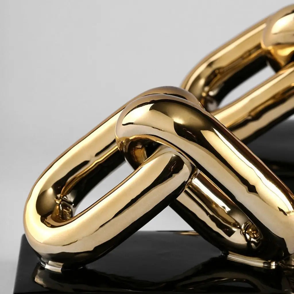 Orin Ceramic Chain Sculpture
