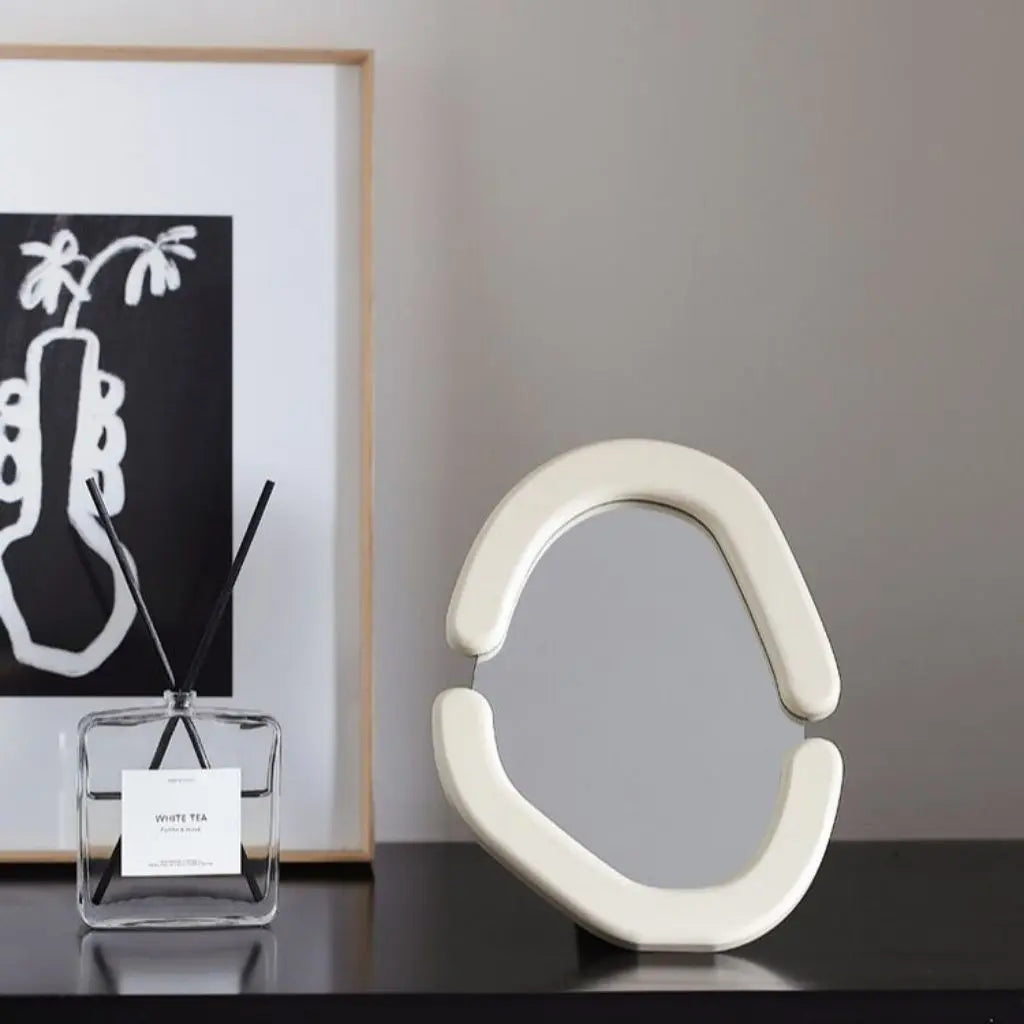 Ovalo Wooden Frame Mirror