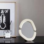 Ovalo Wooden Frame Mirror