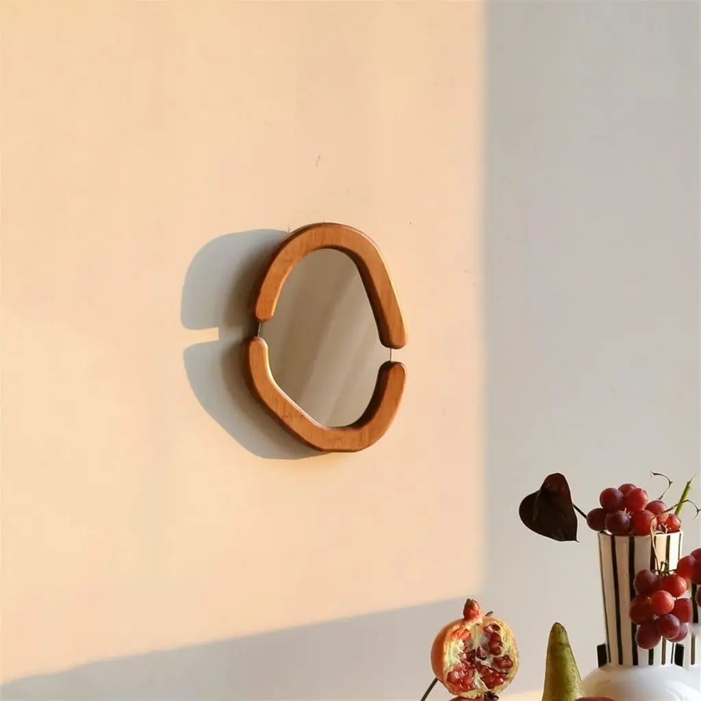 Ovalo Wooden Frame Mirror