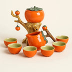 Kaiyo Persimmon Ceramic Halloween Tea Gift Set