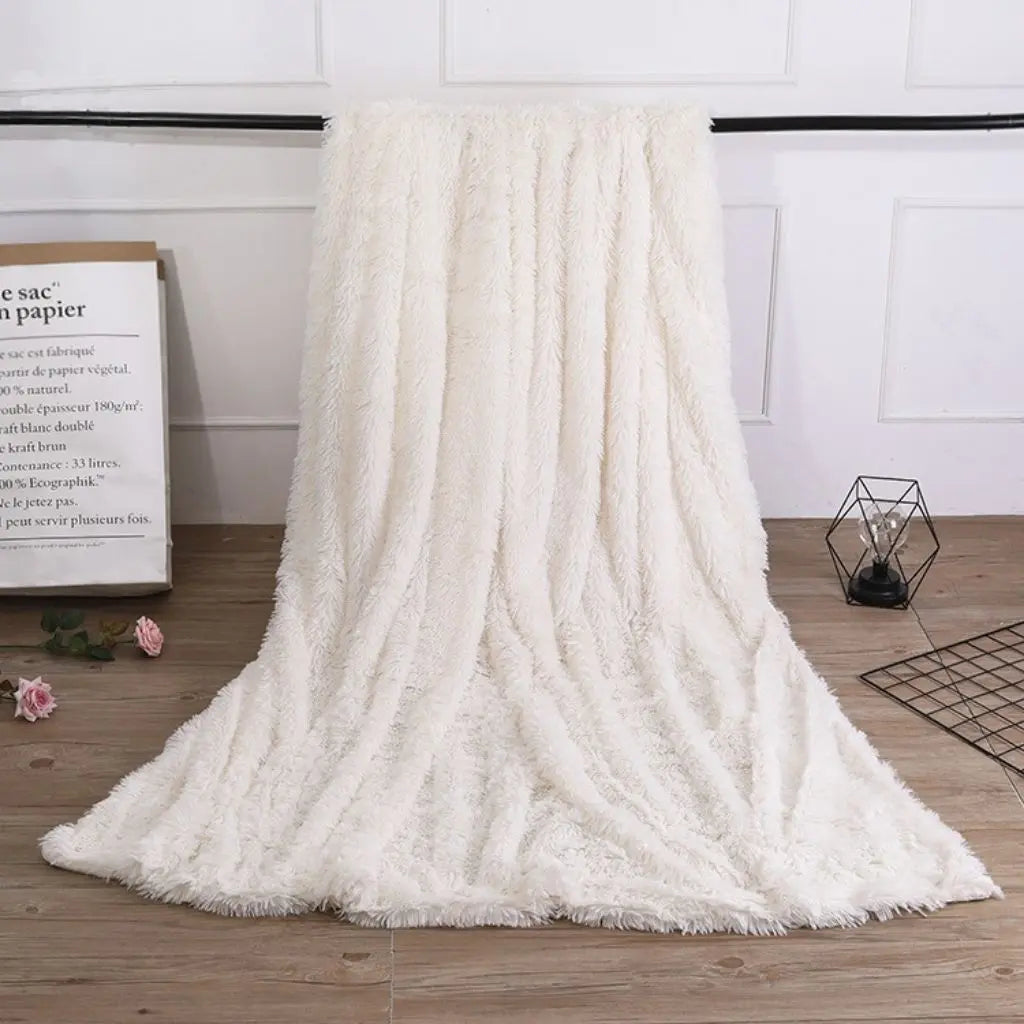 Maya Soft Beige Photography Blanket