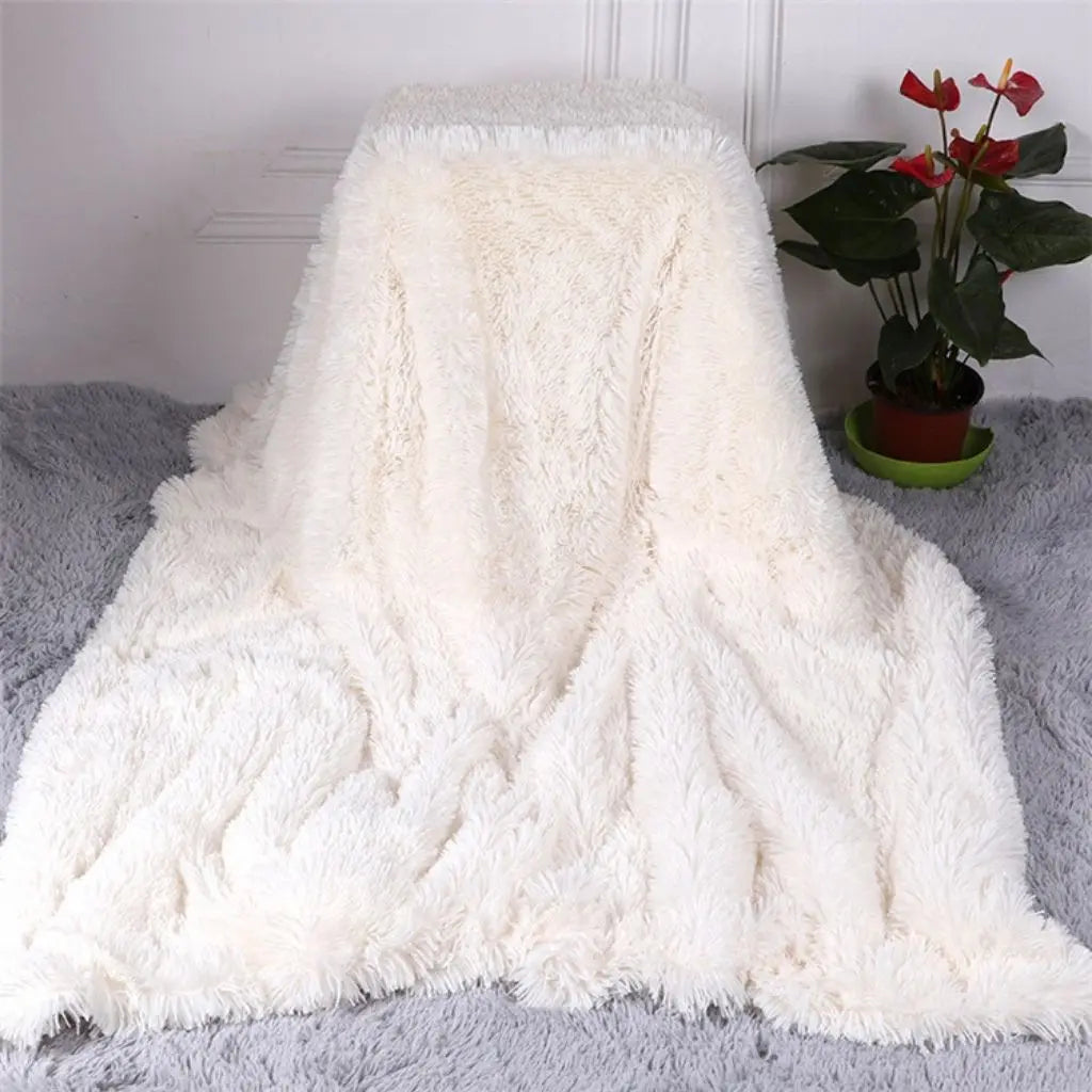 Maya Soft Beige Photography Blanket