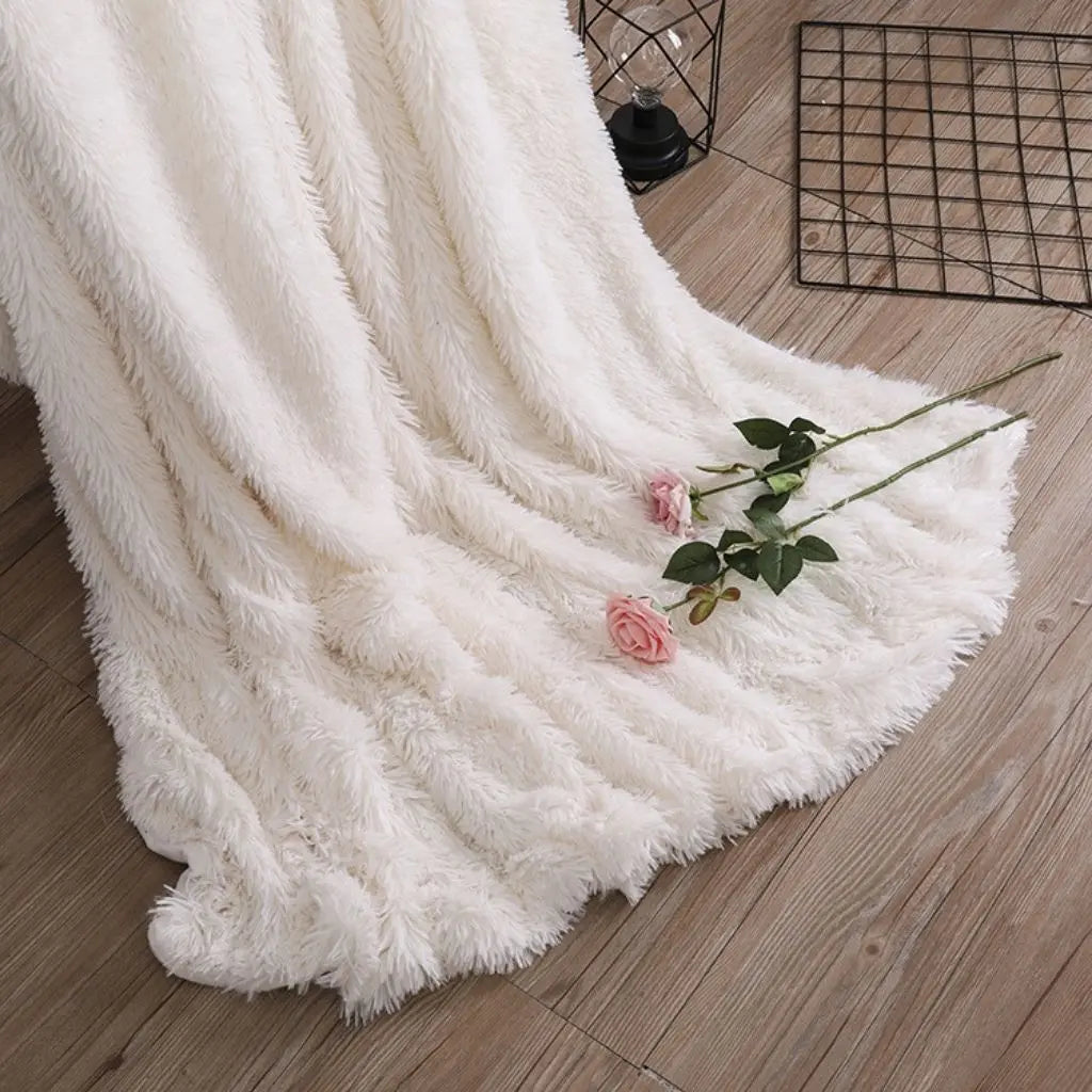 Maya Soft Beige Photography Blanket