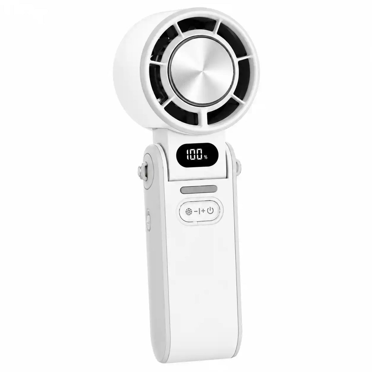 Portable Turbo Handheld Fan with Ice Cooling & 100 Speeds | Virlano