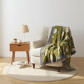 Camellia Floral Cotton Bed Quilt