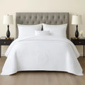 Camille Embroidered Quilted Bedspread Set