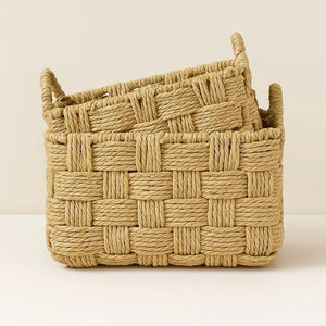 Rosa Handwoven Storage Rope Baskets