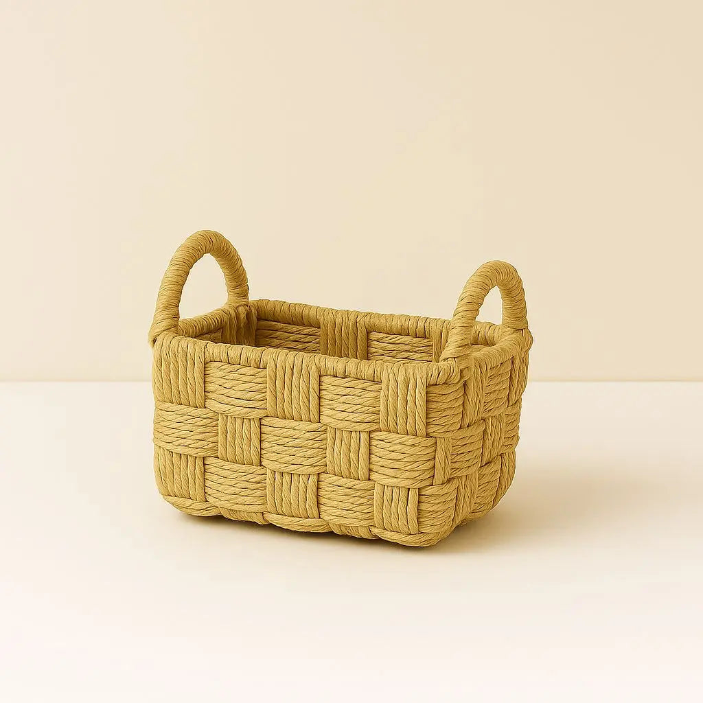 Rosa Handwoven Storage Rope Baskets