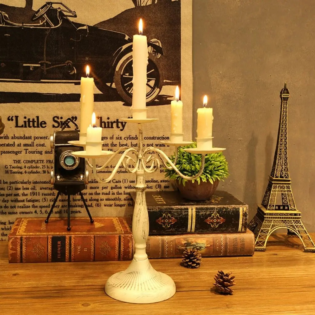 Roslin Metal Candle Holder